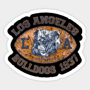 LA Bulldogs Sticker